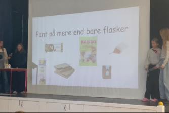 6.A Dragør Skole Syd. ”Pantmaskine til skrald”.